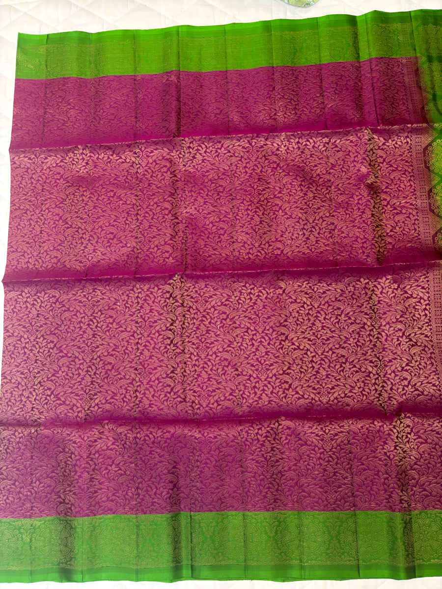 Inbanila handloom softsilk saree - Pure silk saree - all self