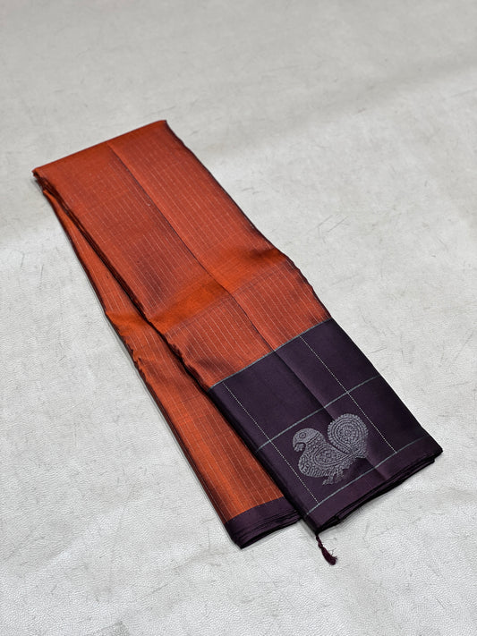 Thendral handloom softsilk saree - Pure silk saree AV102-AV104