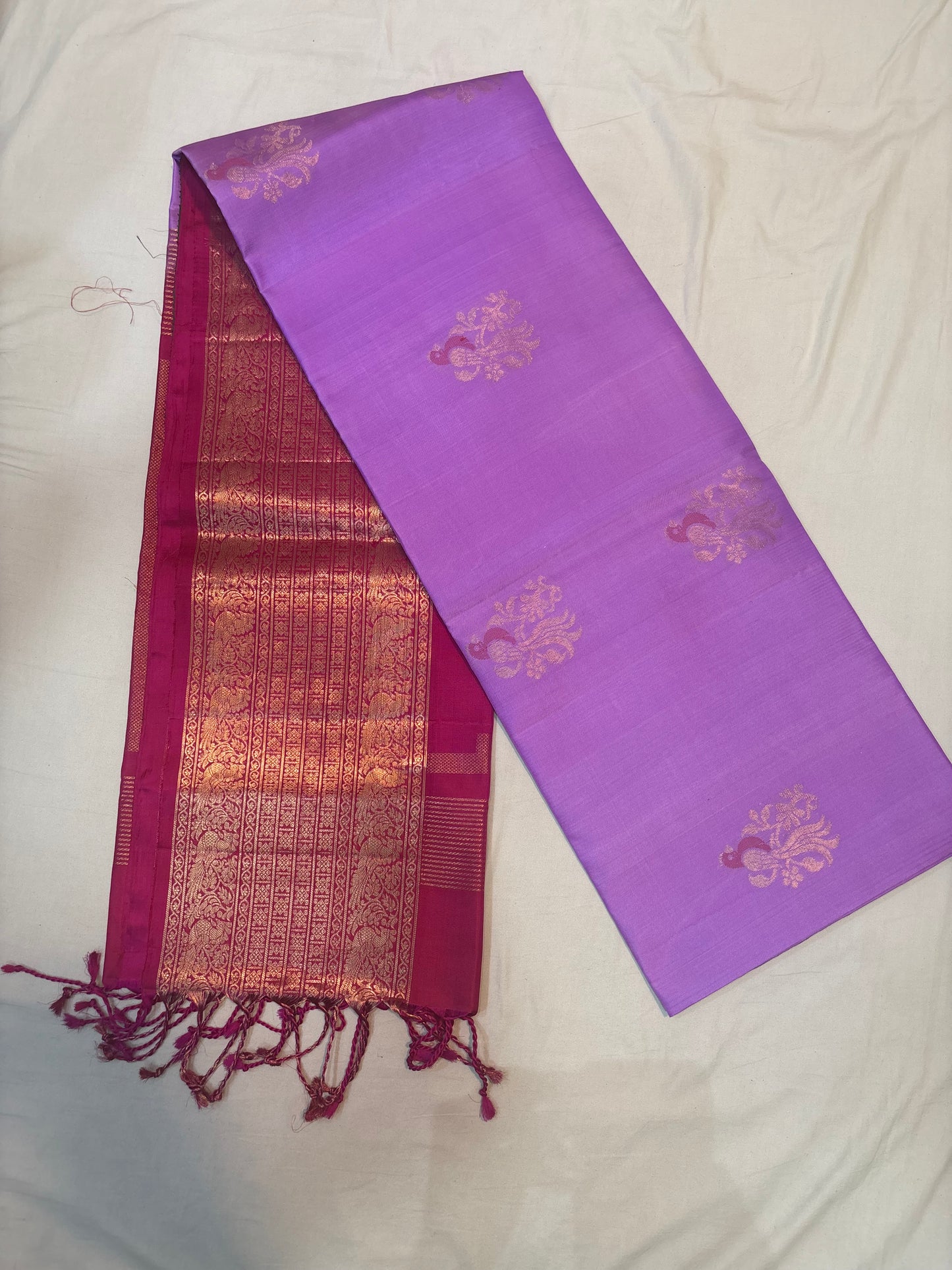Varnakili handloom softsilk saree - Pure silk saree - 6 colors