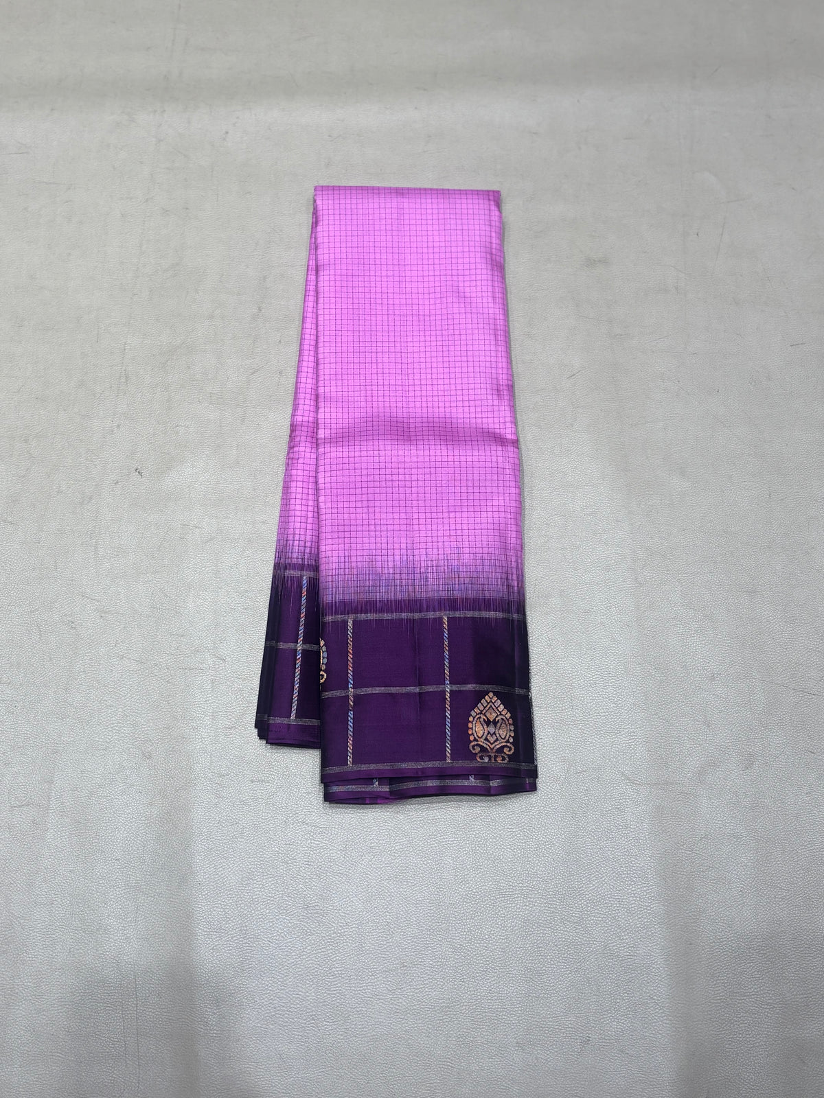 Kairavi thread checked handloom softsilk saree - Pure silk saree
