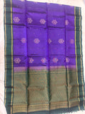 Saira handloom pure mix softsilk saree- BA103