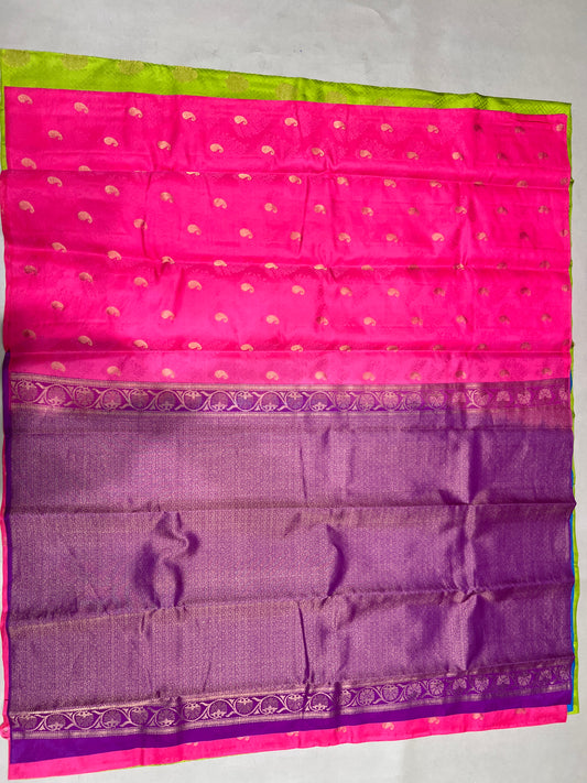 Nivitha pure mix softsilk saree
