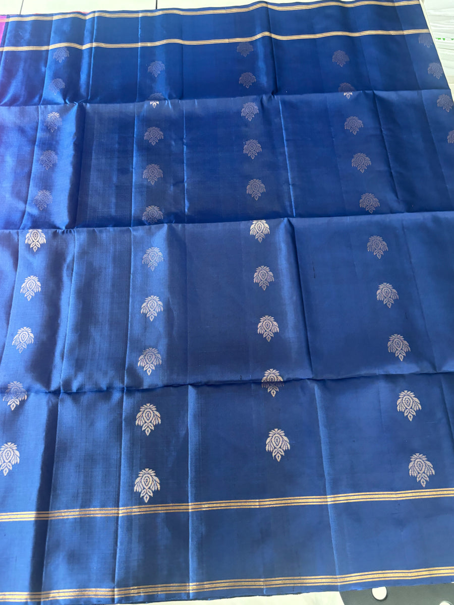 Hemanhi handloom softsilk saree - Pure silk saree