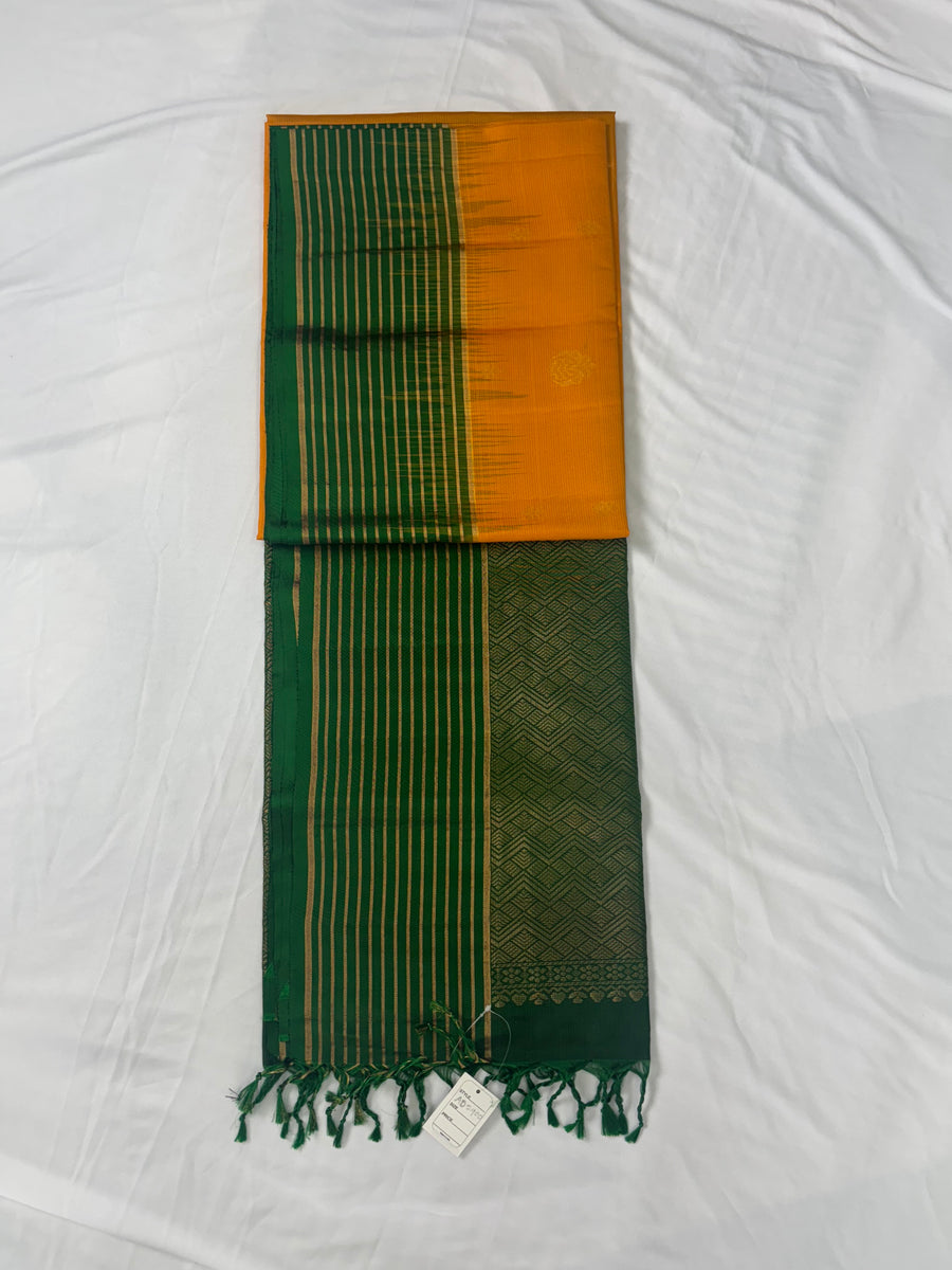 Elumichi handloom softsilk saree - Pure silk saree
