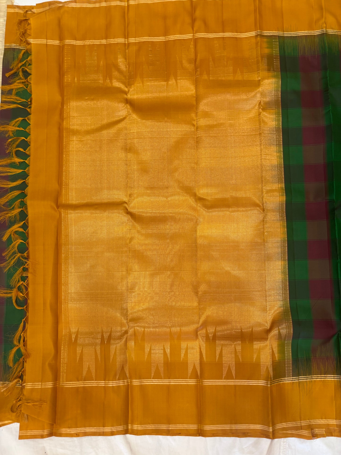 Alaya handloom softsilk saree - Pure silk saree-AK1114