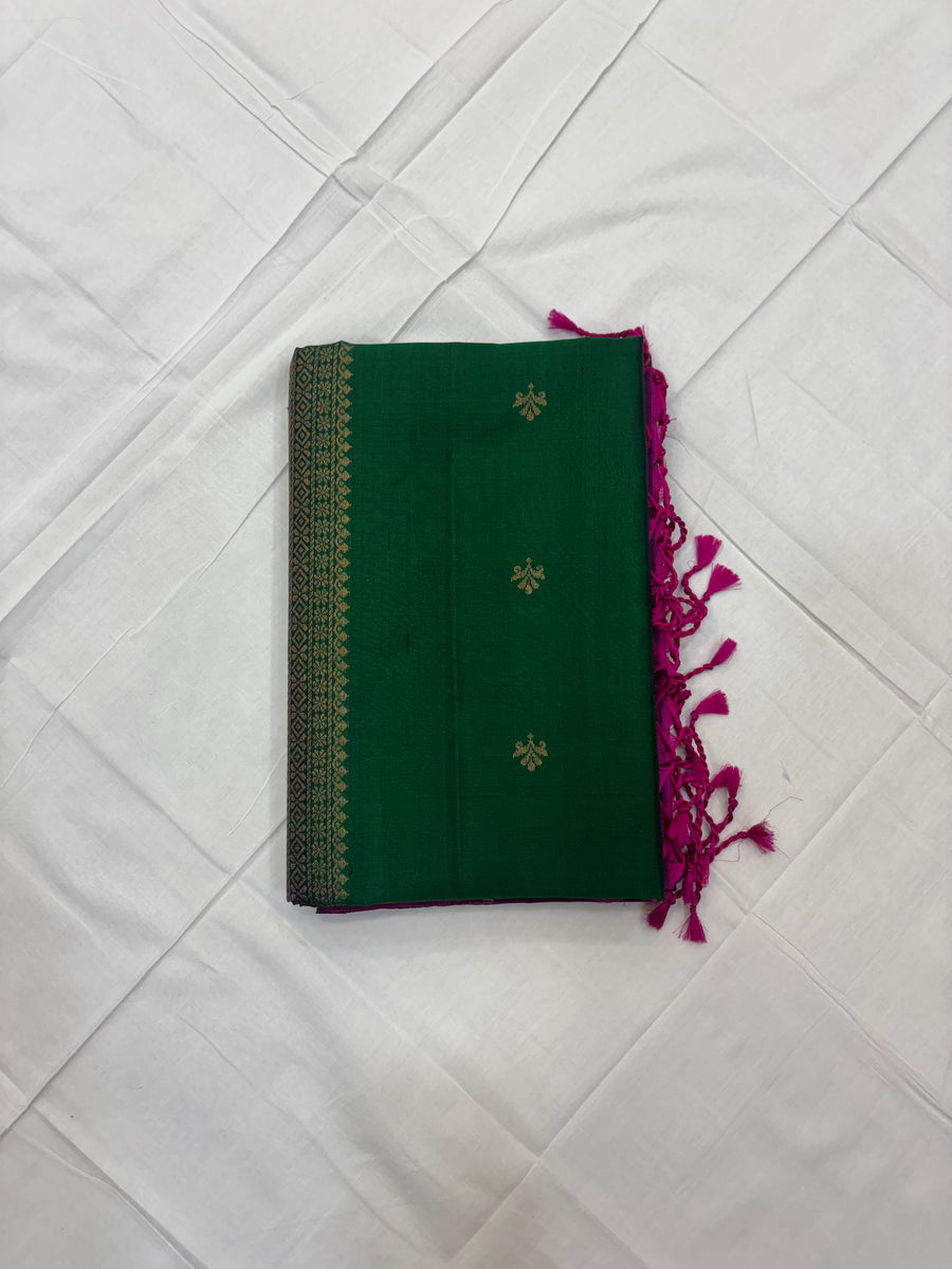 Vidya handloom softsilk saree - Pure silk saree