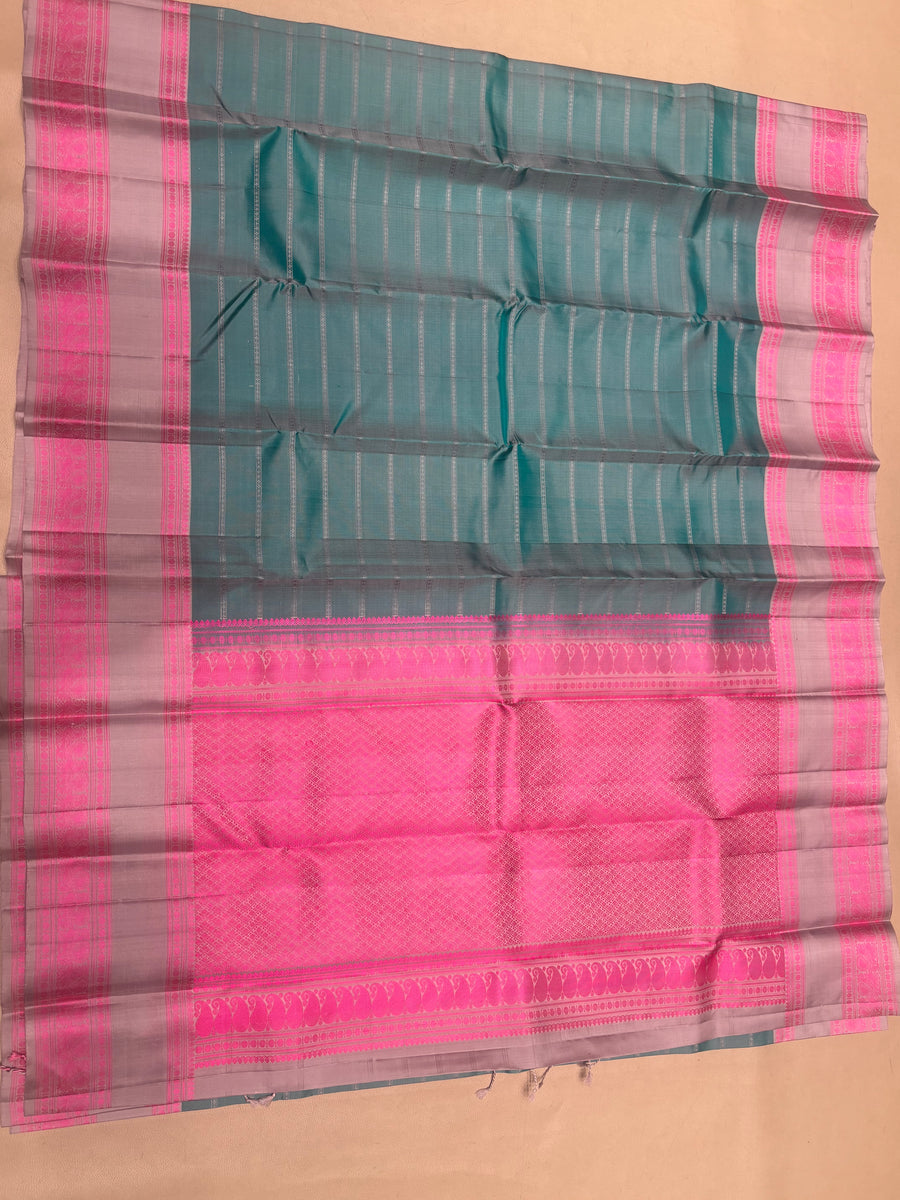 Charumati no zari handloom softsilk saree - Pure silk saree