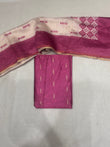 Nivriti pink raw silk salwar suit