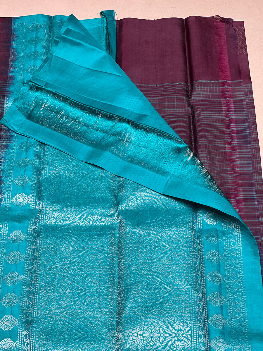 Charvika handloom softsilk saree - Pure silk saree- AV104