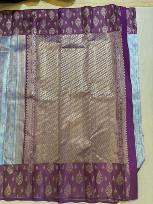 Vasudha Bridal silk saree - Pure silk saree
