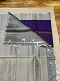 Kumudini all self handloom softsilk saree - Pure silk saree