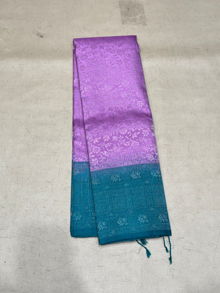 Oorja all self handloom softsilk saree - Pure silk saree
