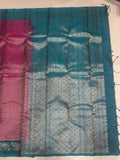 Ambika handloom pure mix soft silk saree