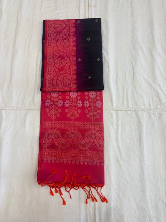Janki handloom softsilk saree - Pure silk saree