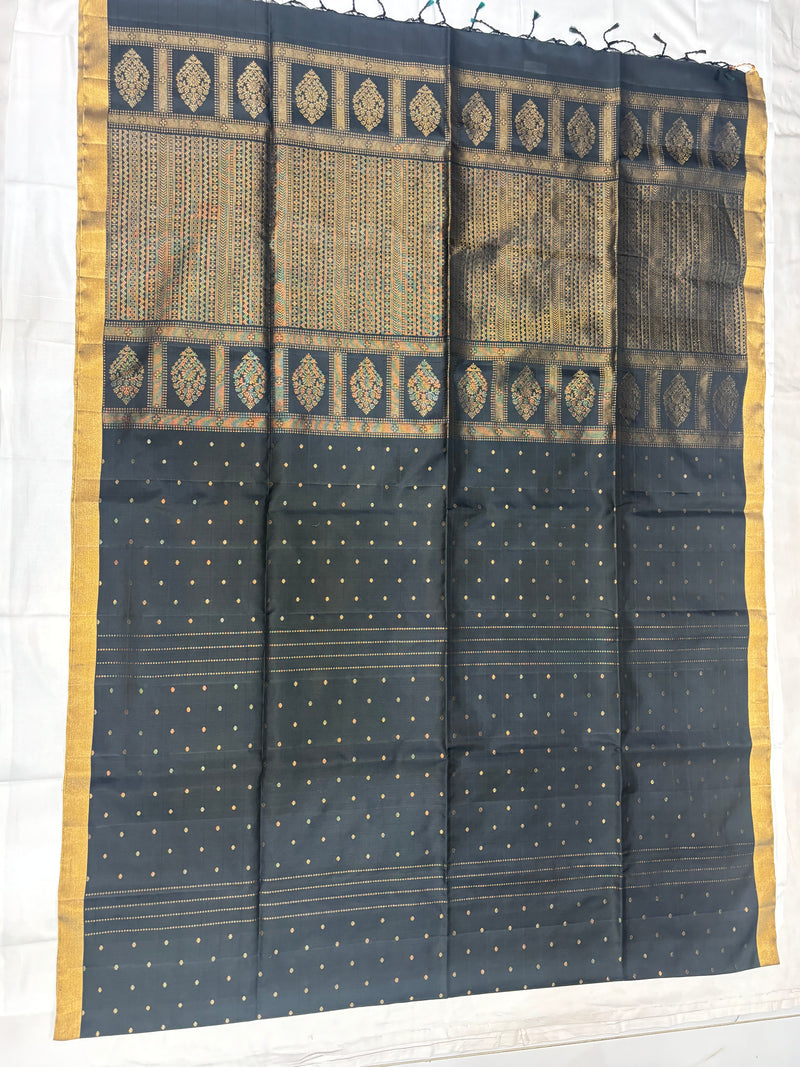 Karmugi handloom softsilk saree - Pure silk saree