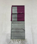 Paari purple color handloom softsilk saree - Pure silk saree