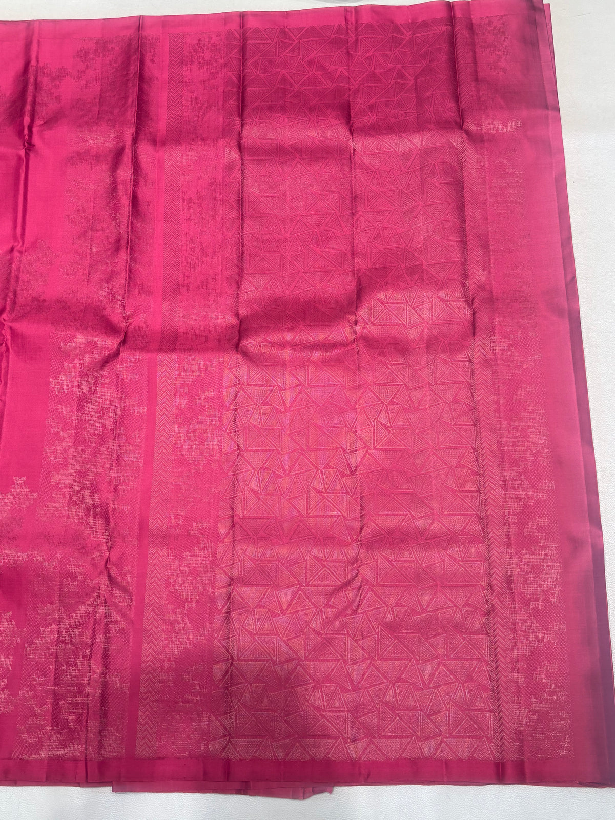 Rambhai self color handloom softsilk saree - Pure silk saree