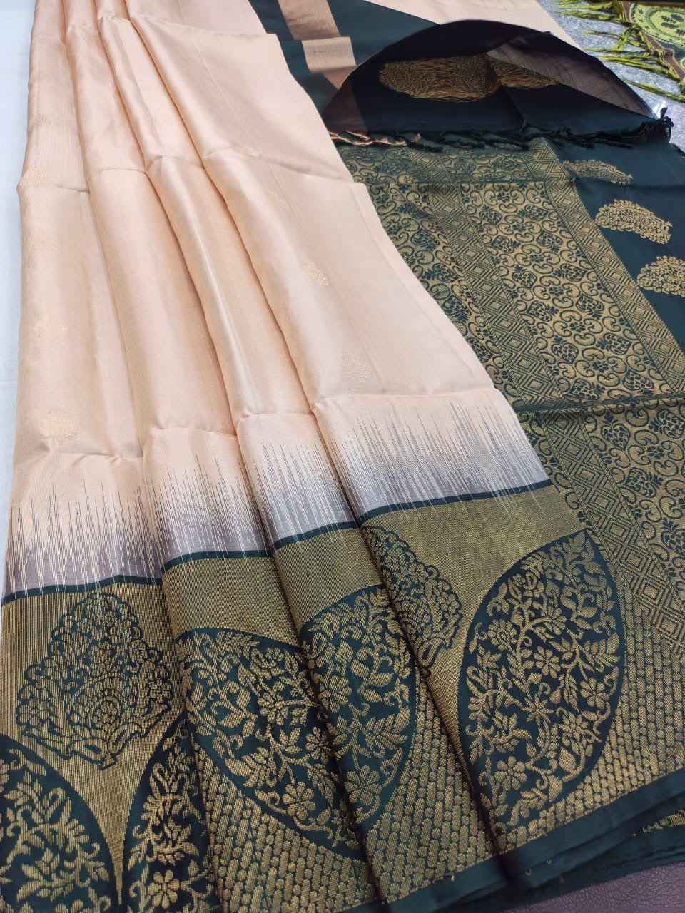 Venmalar handloom softsilk saree - Pure silk saree- AK1103