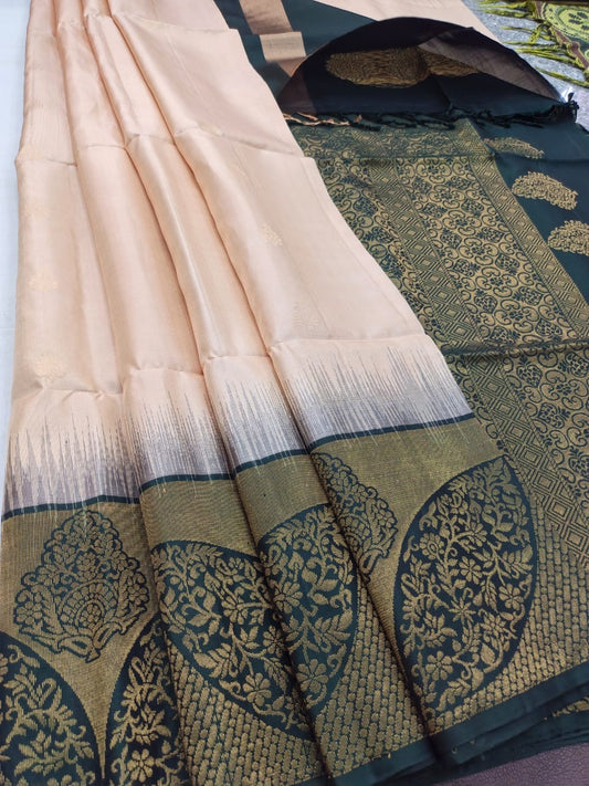 Venmalar handloom softsilk saree - Pure silk saree- AK1103