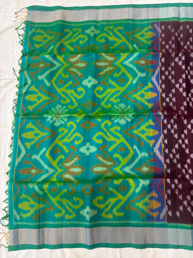 Taniya handloom Pochampally softsilk saree - Pure silk saree