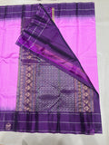Kairavi thread checked handloom softsilk saree - Pure silk saree
