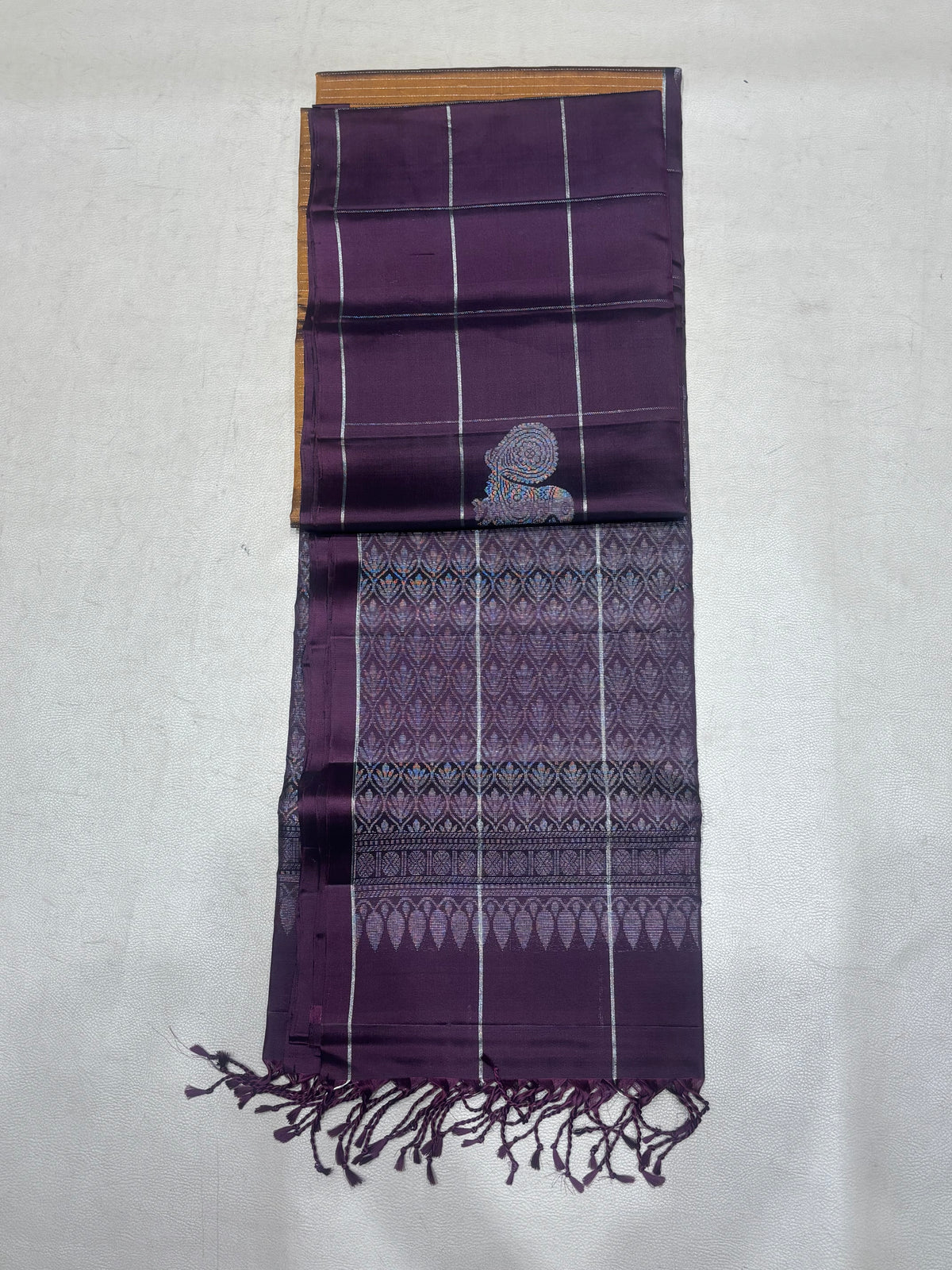 Rishika vaira oosi handloom softsilk saree - Pure silk saree- GA101