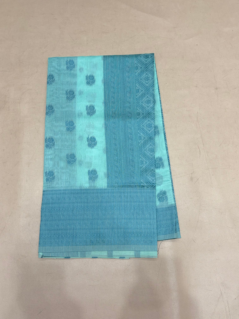 Eshvika semi silk cotton saree