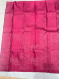Rambhai self color handloom softsilk saree - Pure silk saree