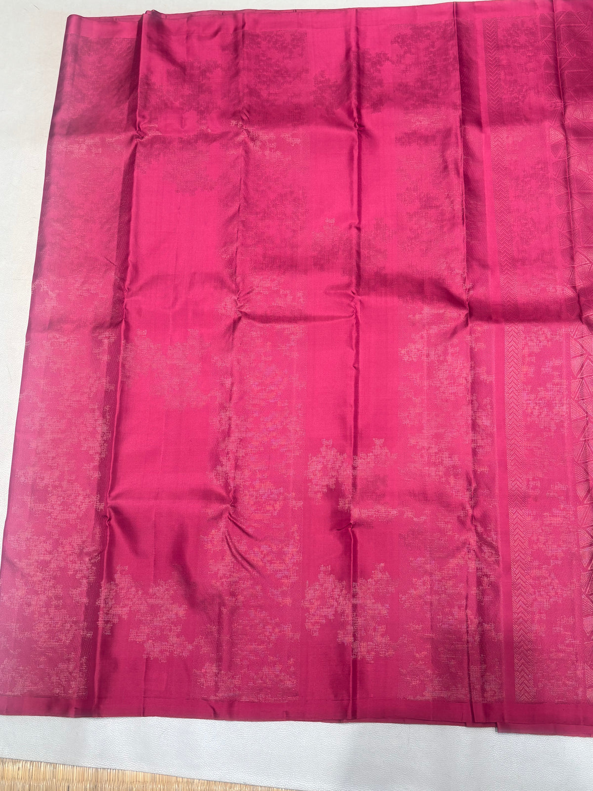 Rambhai self color handloom softsilk saree - Pure silk saree