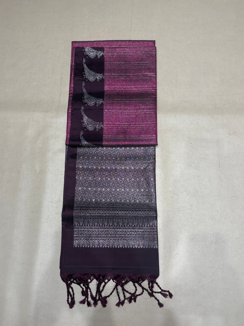 Adwita handloom softsilk saree - Pure silk saree