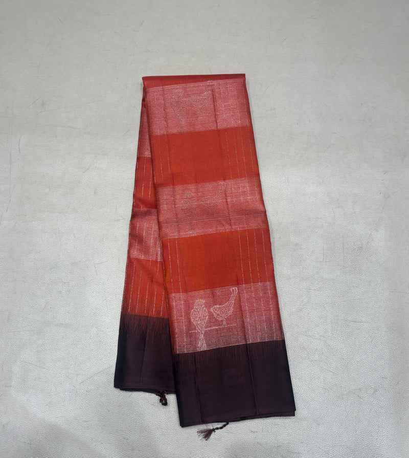 Samprathi handloom softsilk saree - Pure silk saree- BA101