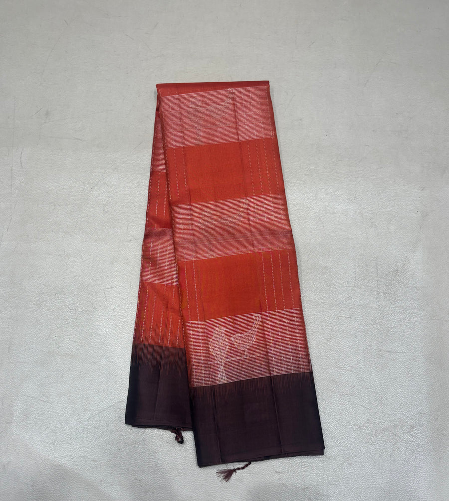 Samprathi handloom softsilk saree - Pure silk saree- BA101