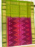 Dhanmithra handloom Pochampally softsilk saree - Pure silk saree