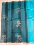 Tahini bottle green handloom softsilk saree - pure silk saree