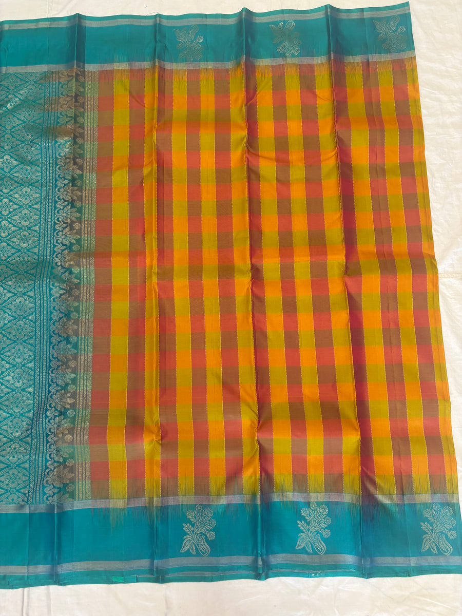 Vedasri handloom softsilk saree- Pure silk saree
