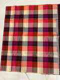 Kattam multicolor handloom softsilk saree