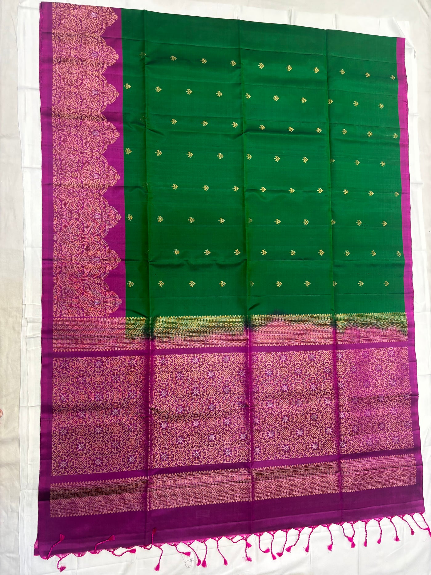 Vidya handloom softsilk saree - Pure silk saree