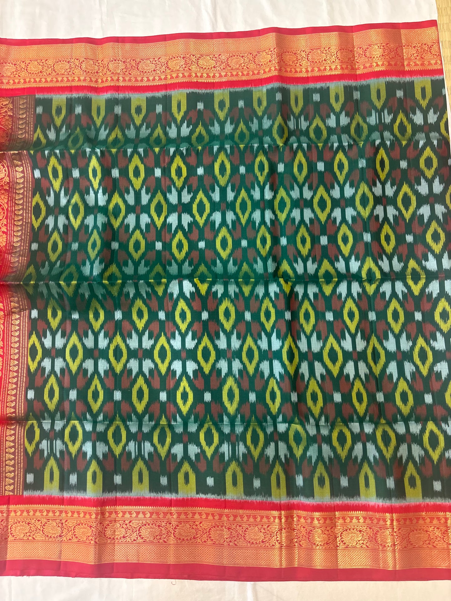 Savishna handloom Pochampally softsilk saree - Pure silk saree