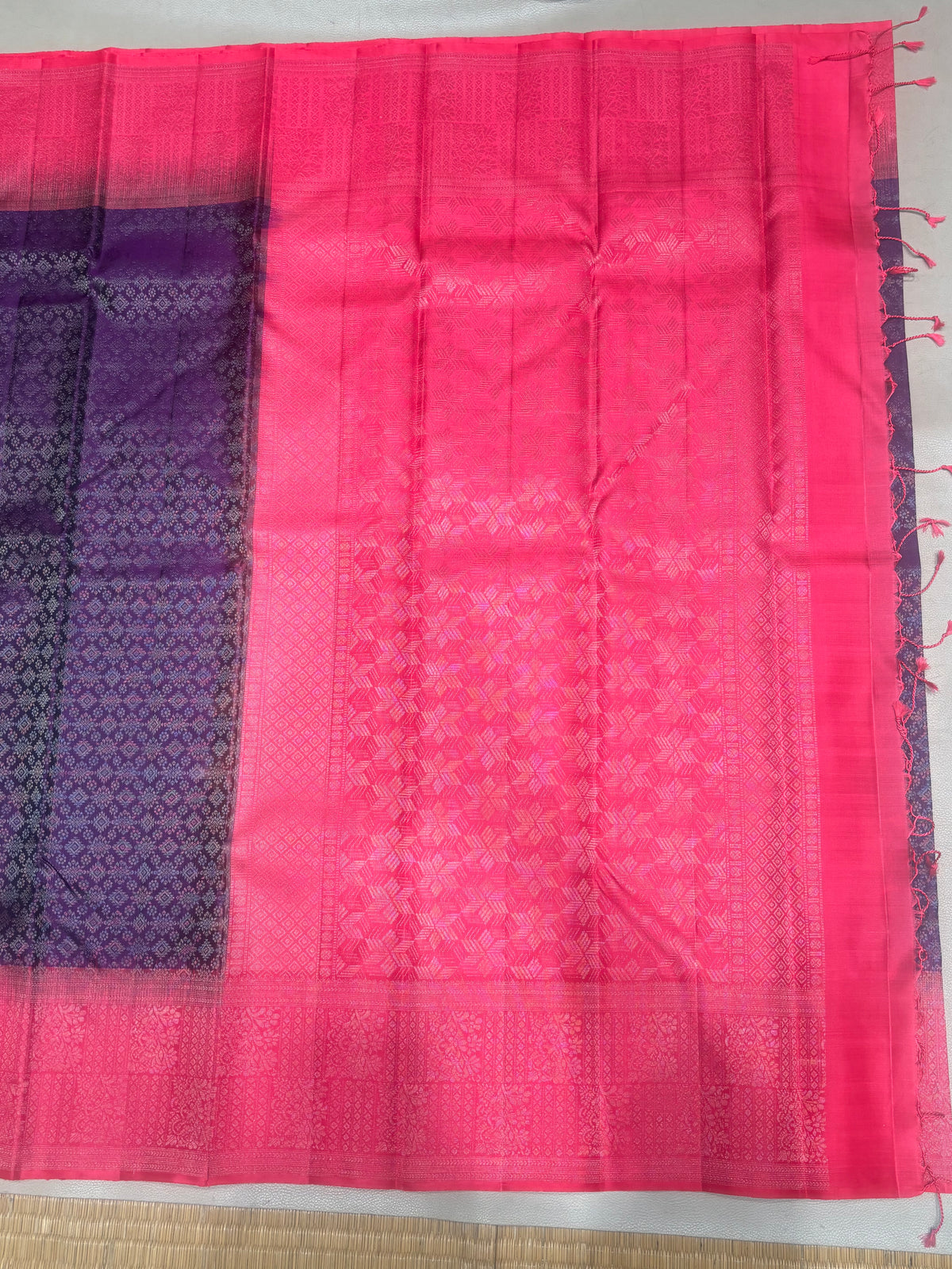 Kumudhini all self handloom softsilk saree - Pure silk saree