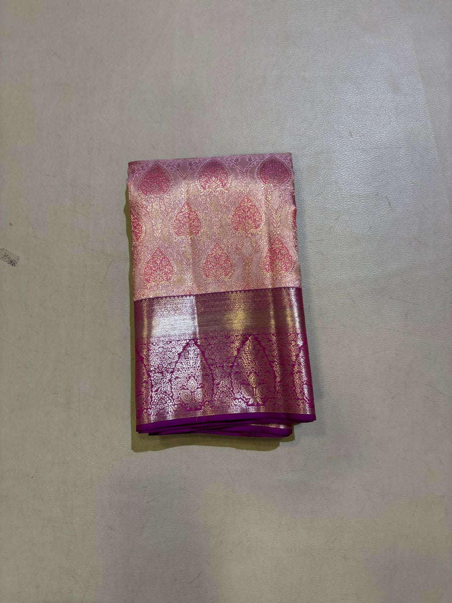 Ishana Bridal silk saree - Pure silk saree