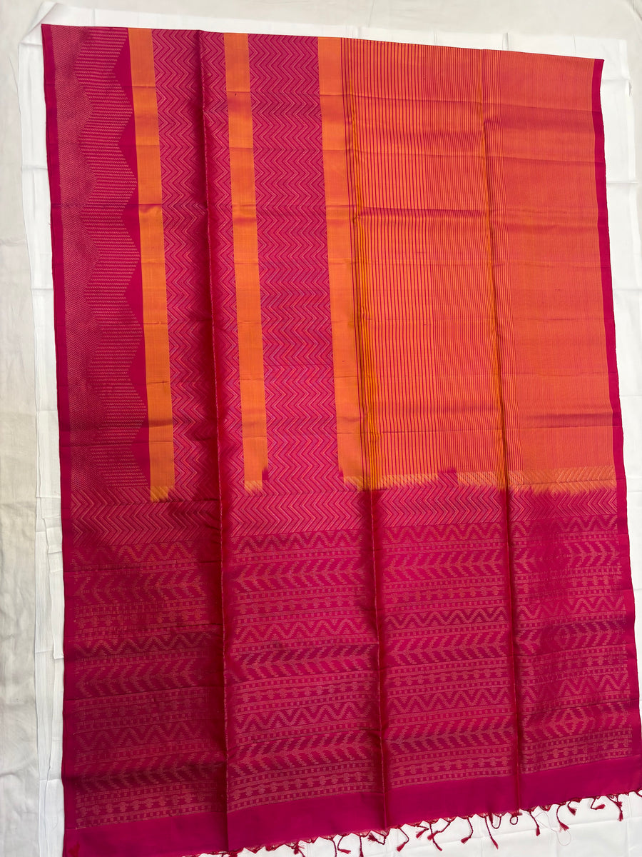 Prisha handloom softsilk saree - Pure silk saree