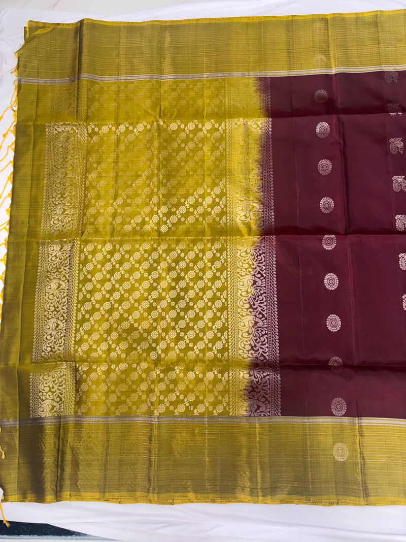 Karnika handloom softsilk saree - Pure silk saree
