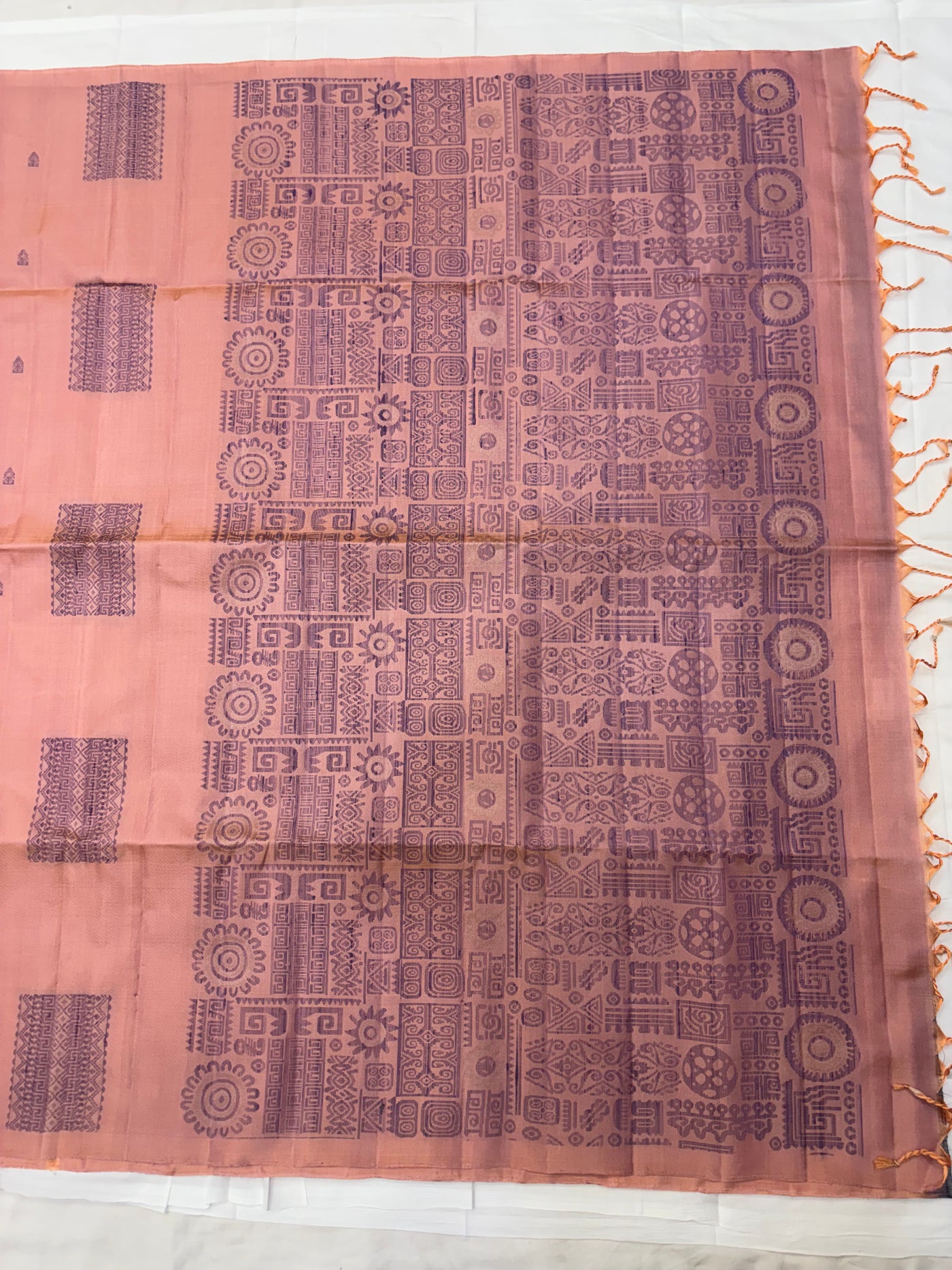 Anagha handloom softsilk saree with dubion threads butta - Pure silk saree