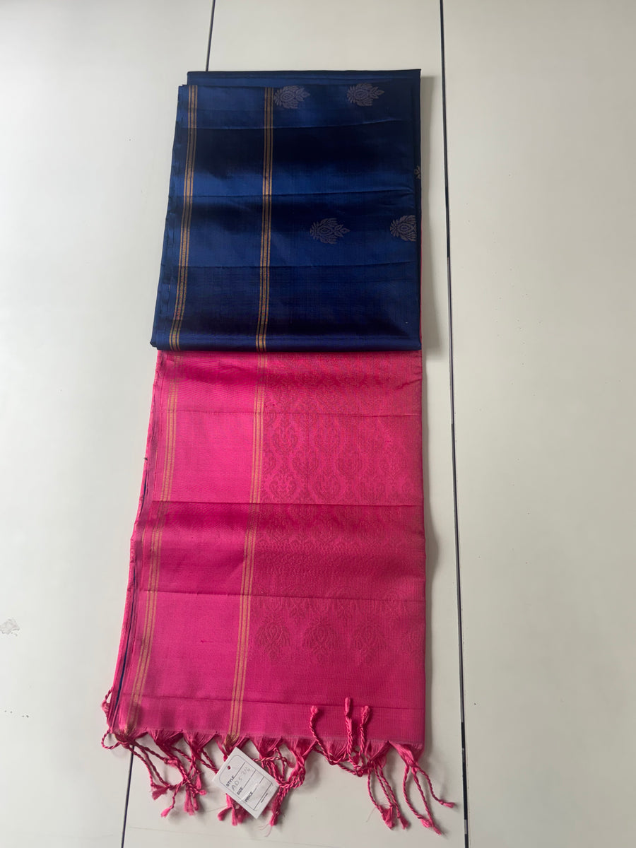 Hemanhi handloom softsilk saree - Pure silk saree