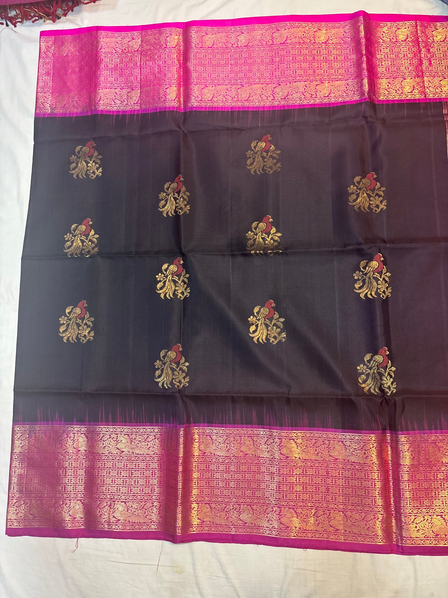 Varnakili handloom softsilk saree - Pure silk saree - 6 colors
