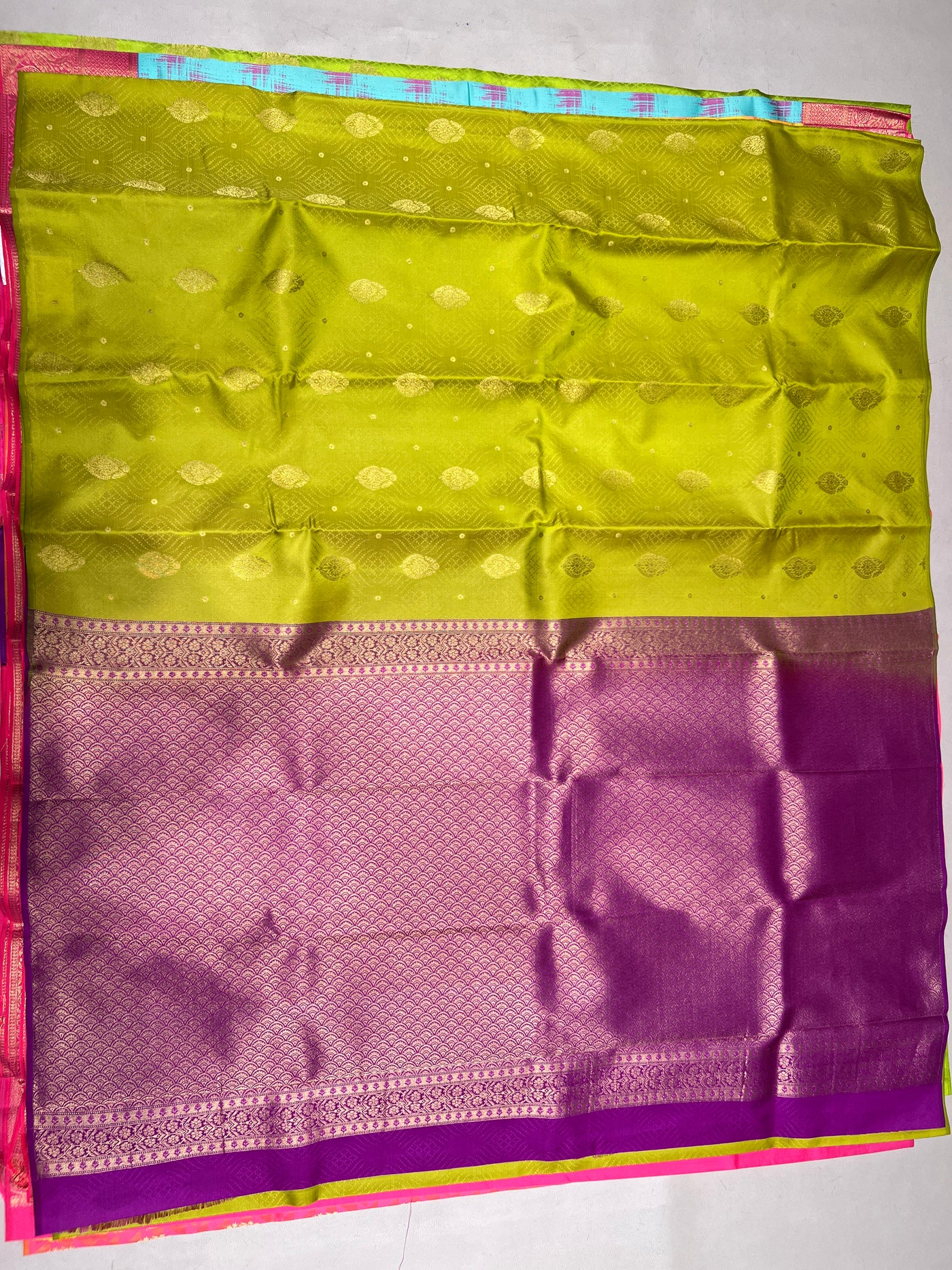 Kavino pure mix softsilk saree