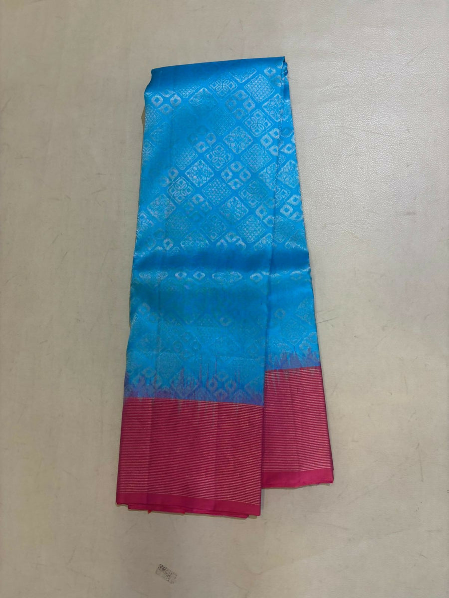 Reyna handloom softsilk saree - Pure silk saree set6