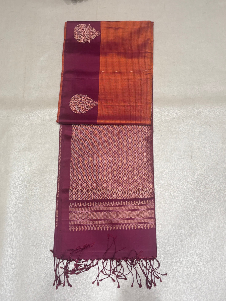Vibana handloom pure softsilk saree - Pure silk saree