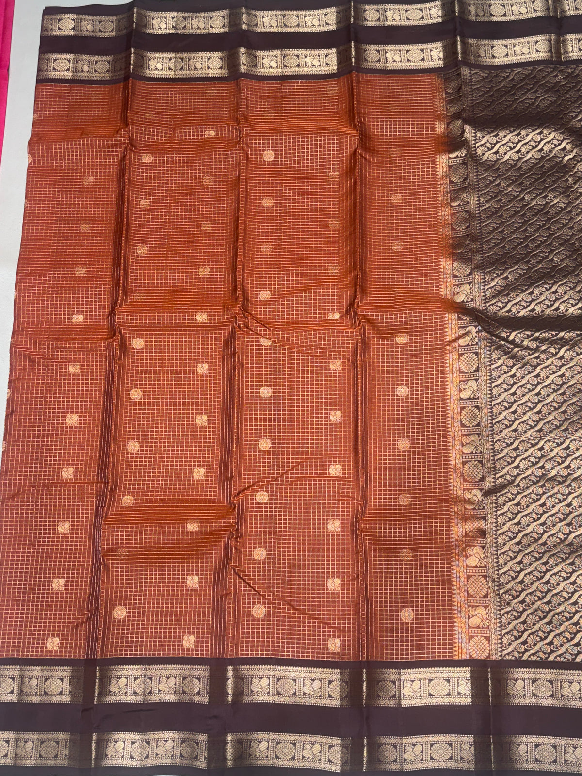 Tanushri handloom pure mix softsilk saree