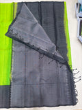 Nethra handloom softsilk saree - Pure silk saree - korvai border- AK1104